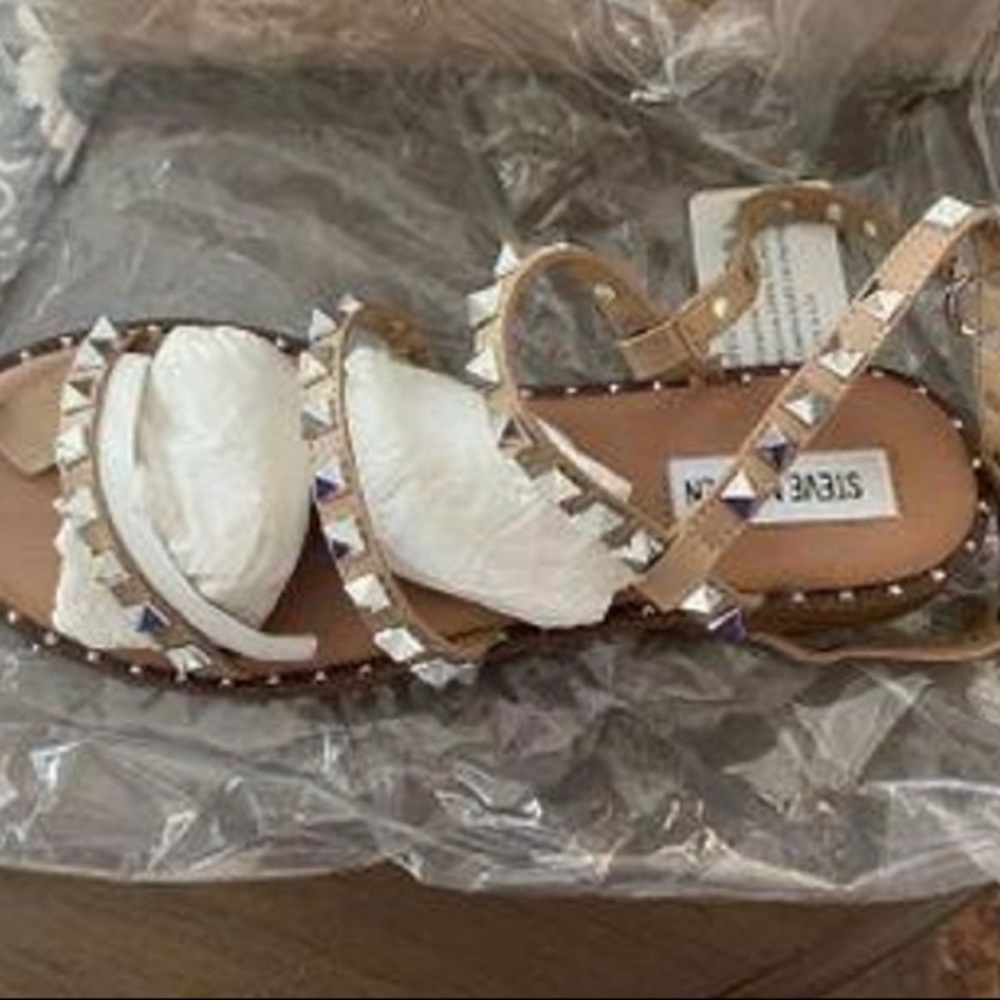 Tan sandals